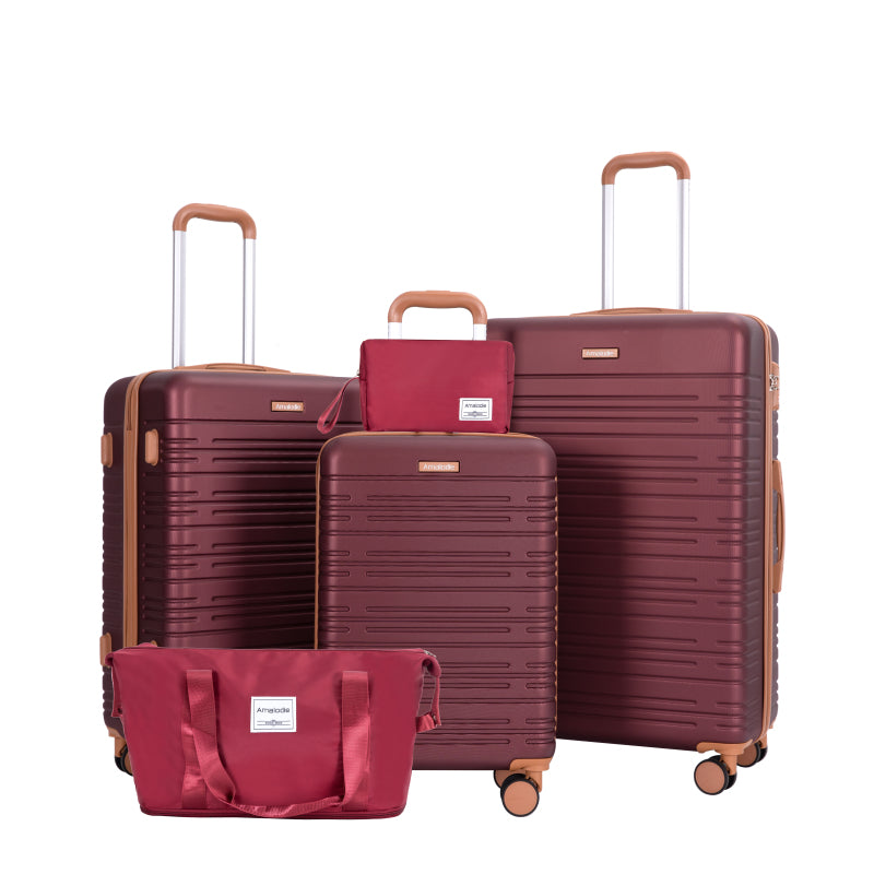 Luggage Sets 5-Piece  20"24"28 （a travel bag and a toiletry bag)