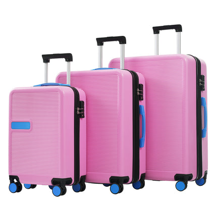 Hardshell Luggage Sets 3 pcs with Spinner Wheels and TSA Lock 20" 24" 28" Available