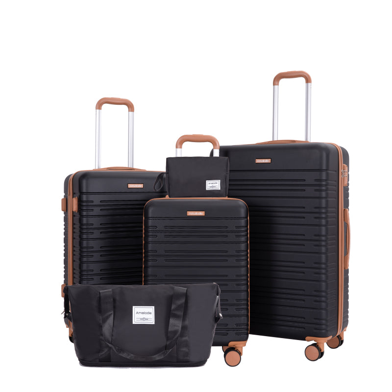 Luggage Sets 5-Piece  20"24"28 （a travel bag and a toiletry bag)