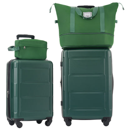 2 Piece Luggage Set with 2 Bags Expanable with TSA Lock of 20Inch+24Inch