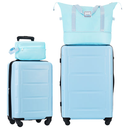 2 Piece Luggage Set with 2 Bags Expanable with TSA Lock of 20Inch+24Inch