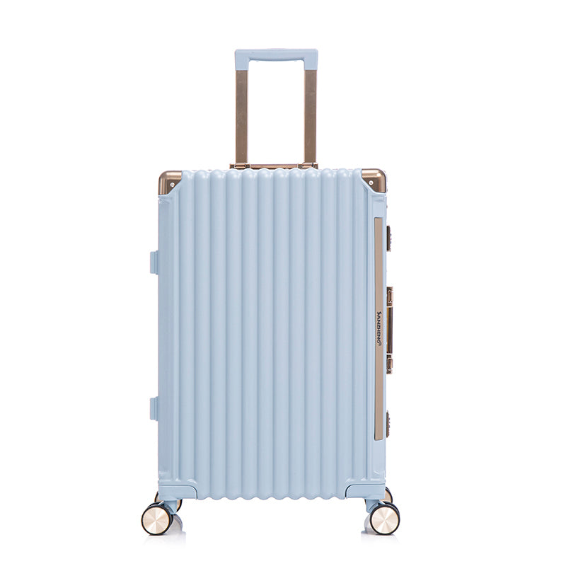 Aluminum Frame Luggage Sets 3 Pieces 20/24/28 Inch Travel Suitcases