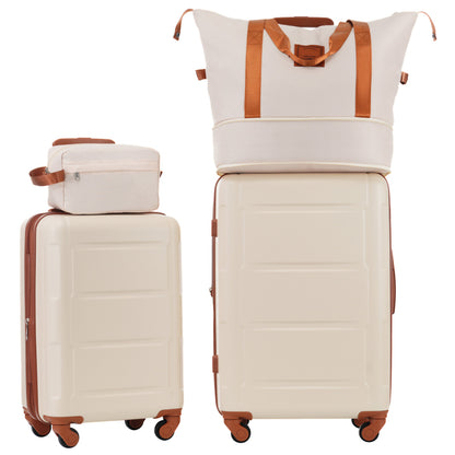 2 Piece Luggage Set with 2 Bags Expanable with TSA Lock of 20Inch+24Inch